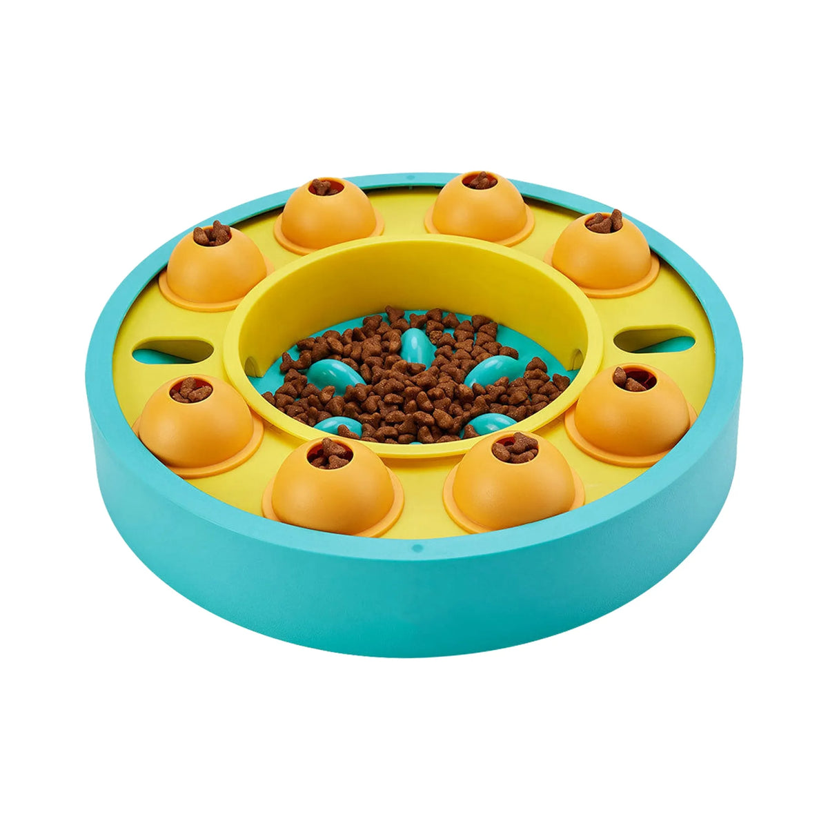 Dog Puzzle Food Feeder Slow Feeding Bowl